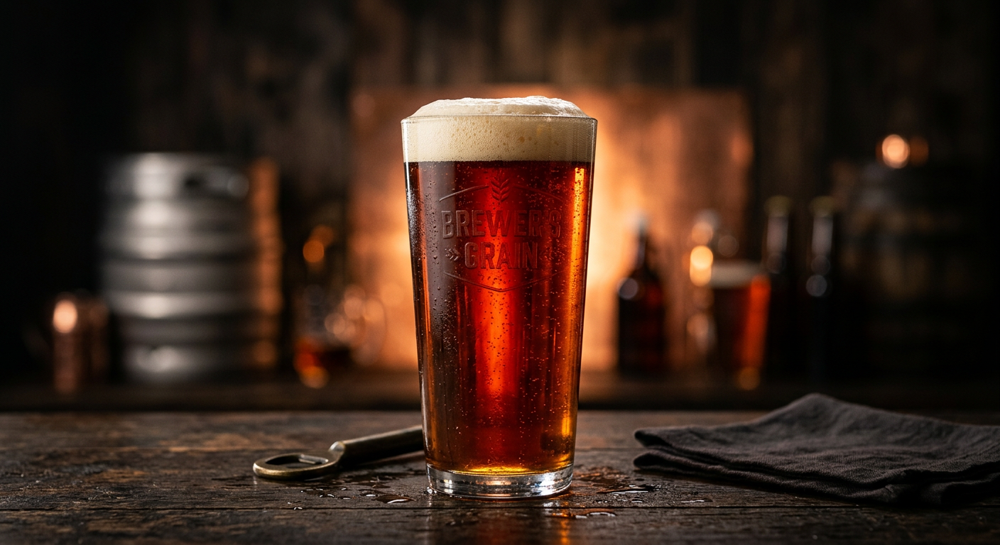 Autumn Red — Amber ale concept